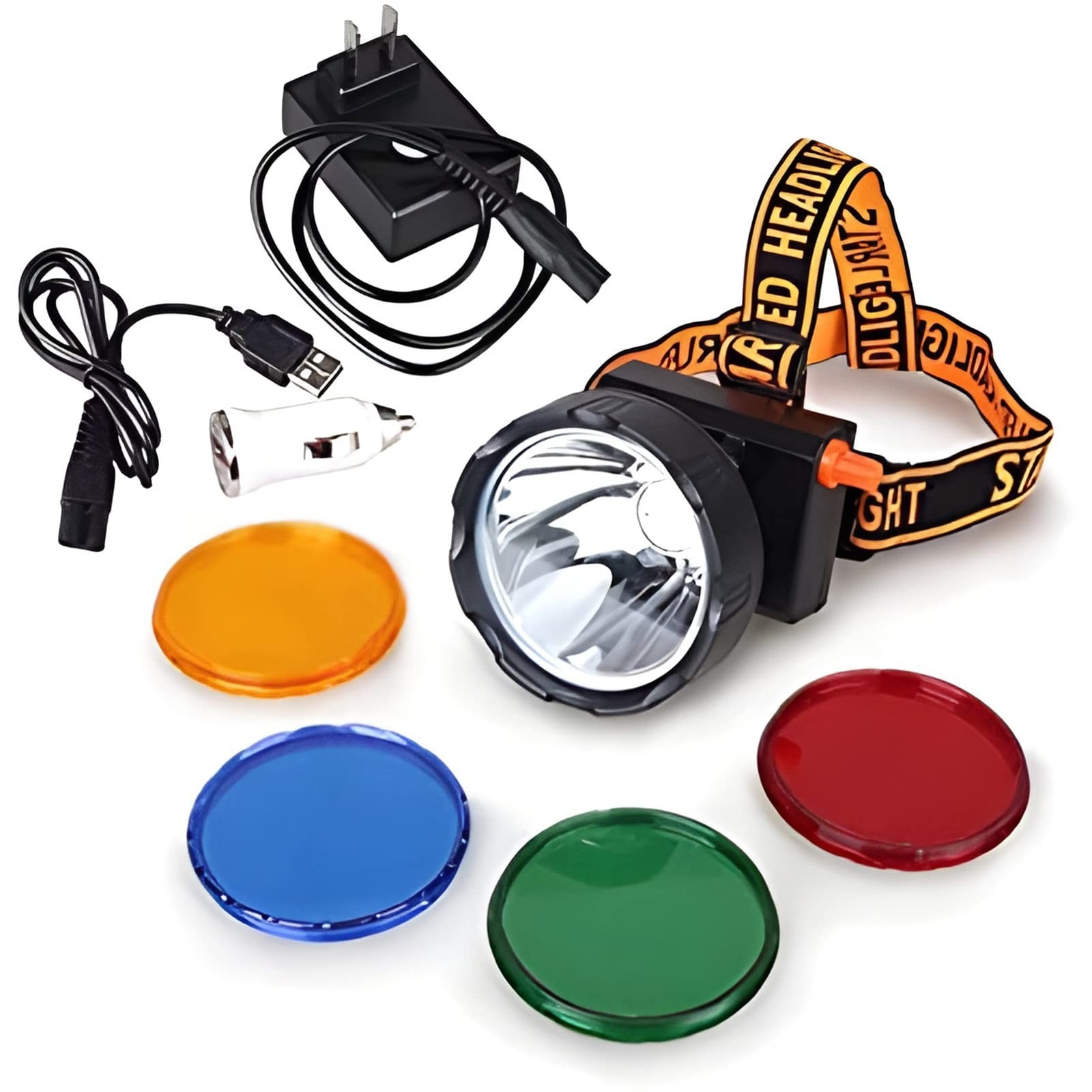 GearOZ 8W Dimmable LED Hunting Lights Hunting Headlamp Rechargeable, Camping ...