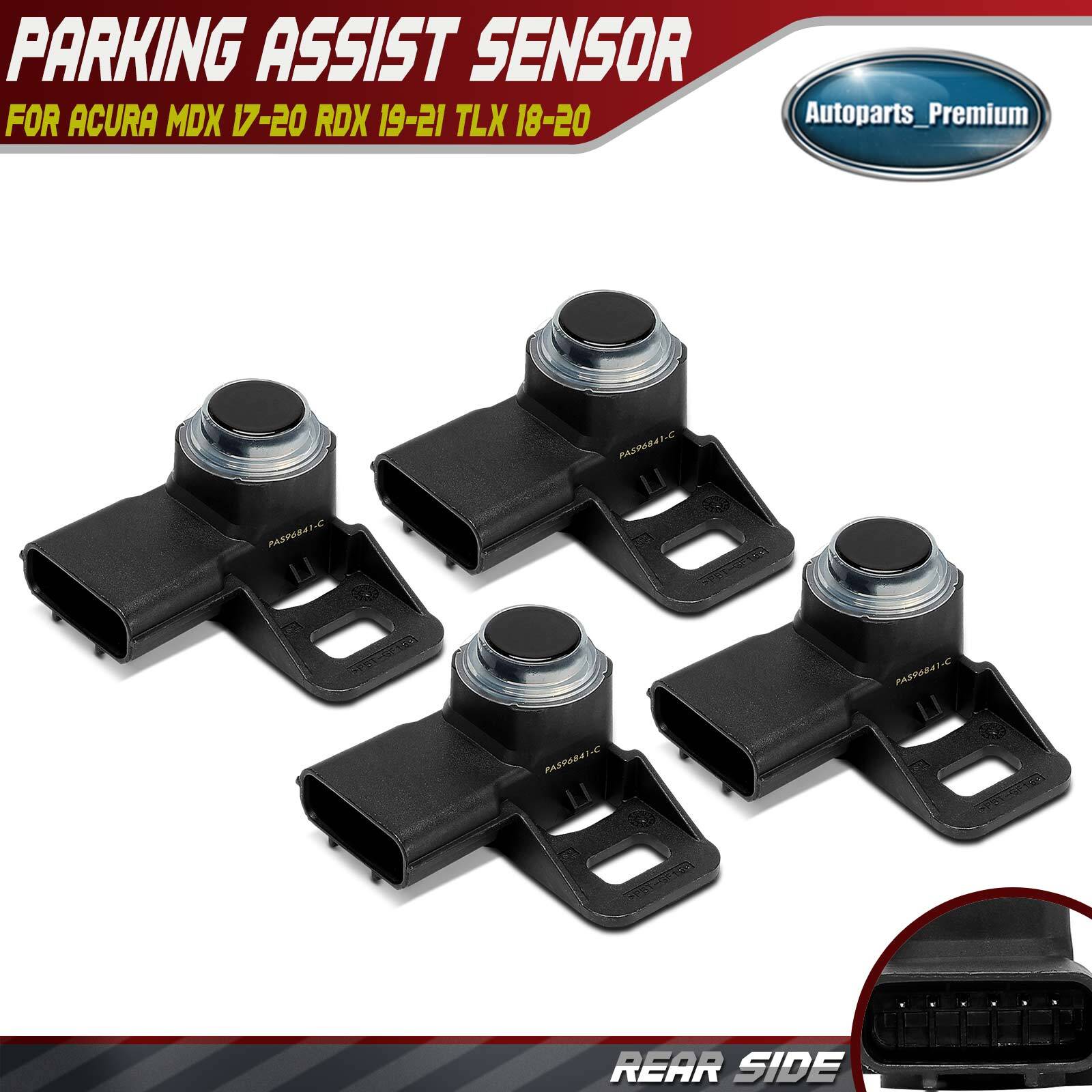 4x Rear Parking Assist Sensor for Acura MDX 2017-2020 RDX 2019-2021 TLX 18-20