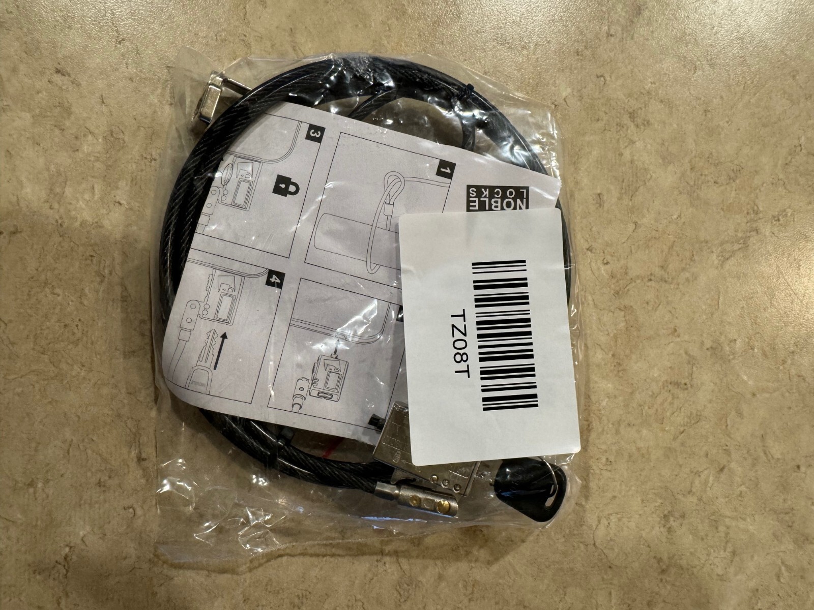 Compulocks Wedge Low Profile Cable Lock (WDG08)