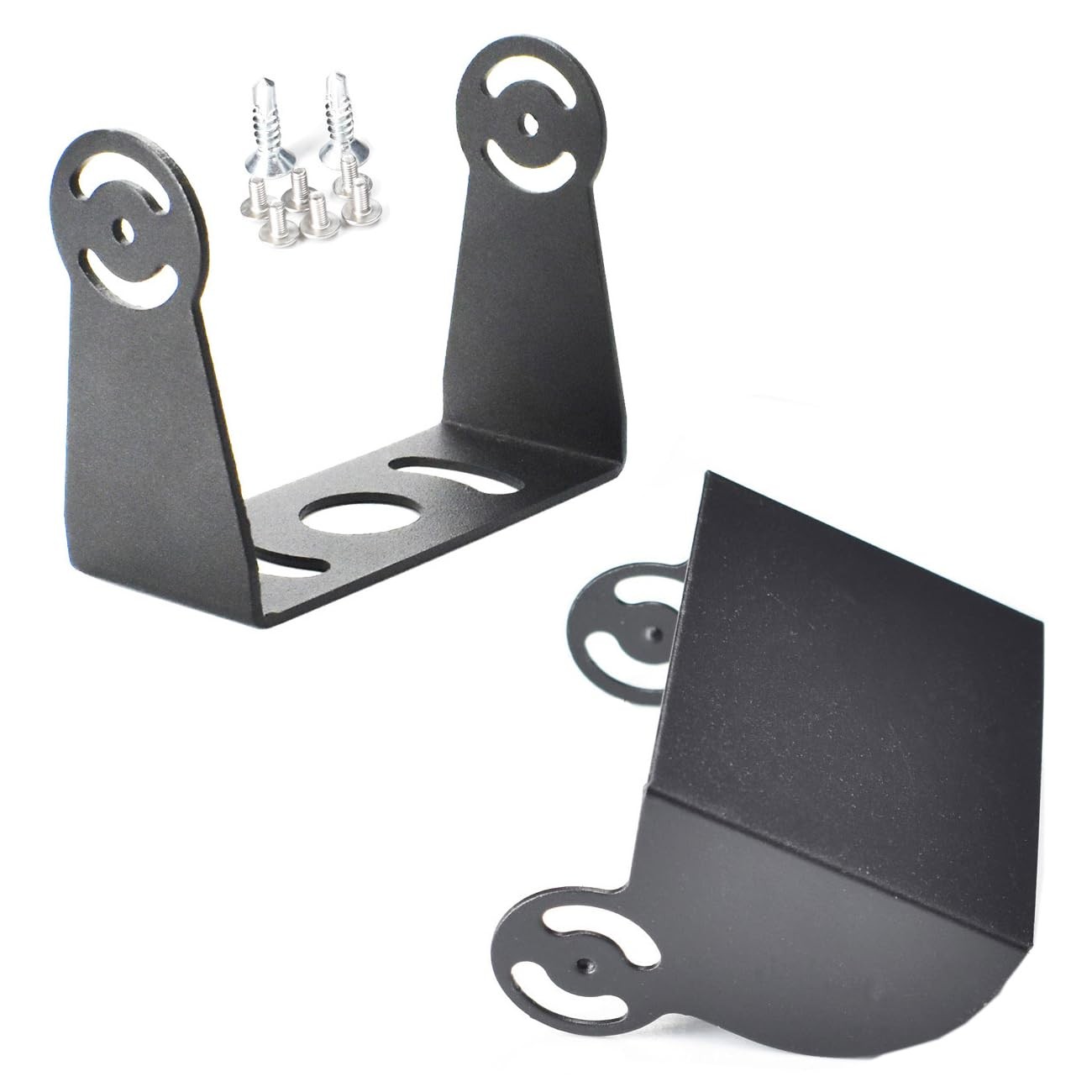 ThtRht RV Backup Camera Mounting Bracket Truck Rear View Monitor Stand Black