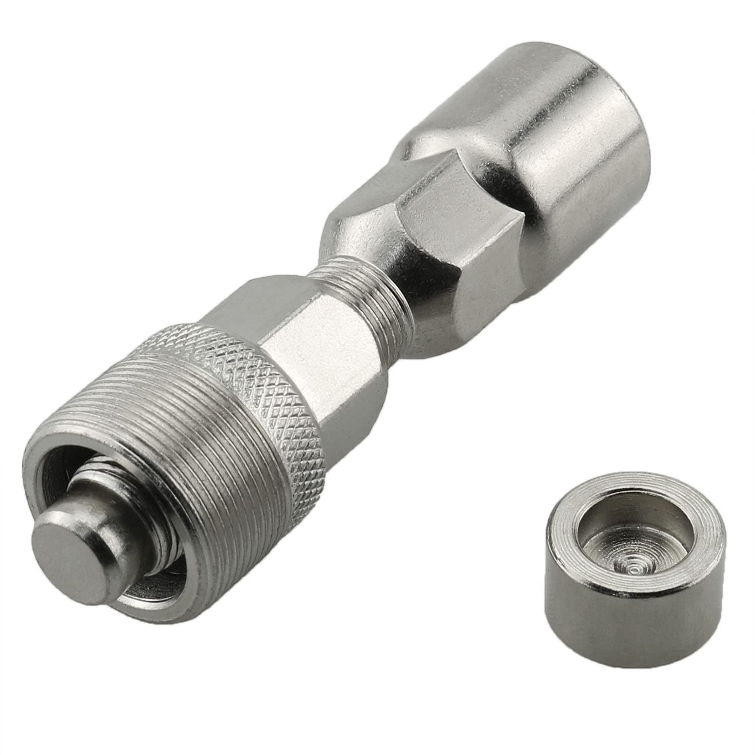 Bike Crank Puller Tool Carbon Steel Crankset Removal Universal Spline Square