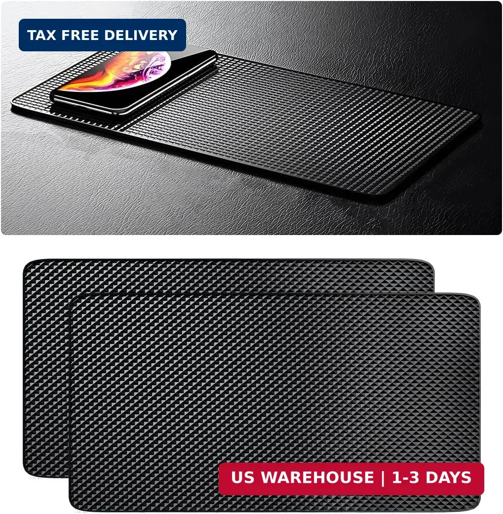 2 X Car Magic Anti-Slip Dashboard Sticky Pad Non-slip Mat GPS Cell Phone Holder