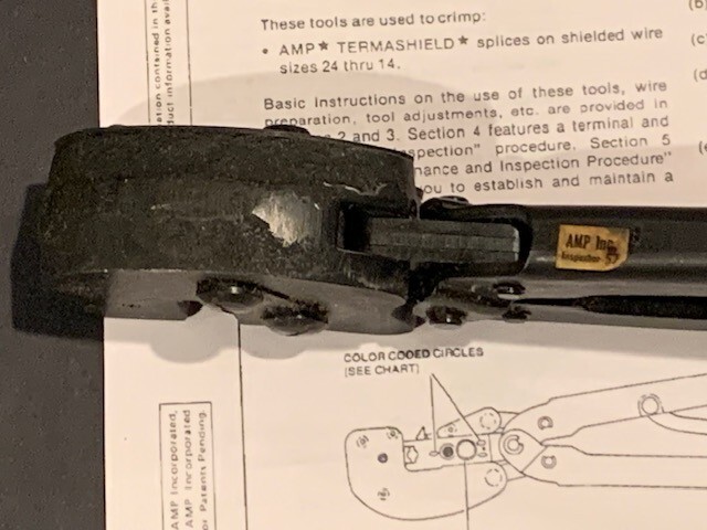 AMP 69352 Termashield TYCO crimping tool NEW