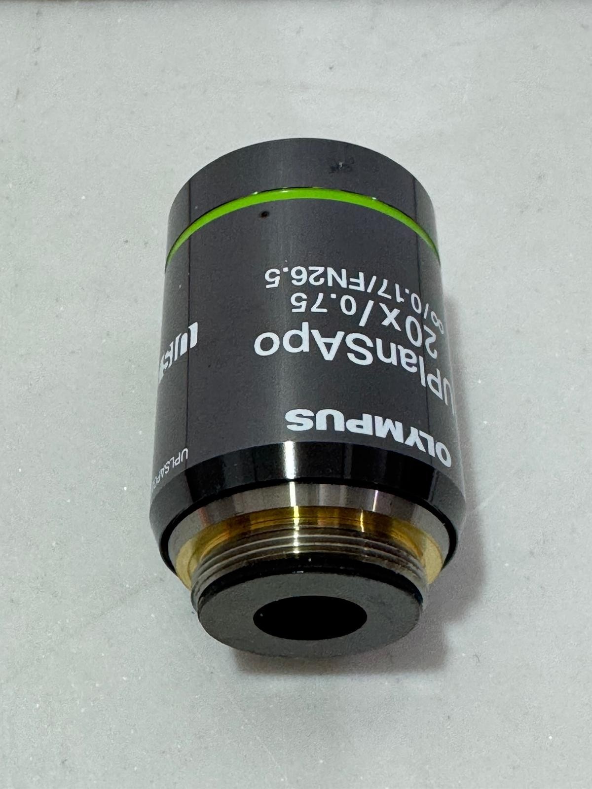 New Olympus UPlanSApo 20x/0.75 ∞/0.17 Infinity Microscope Objective Lens UIS2