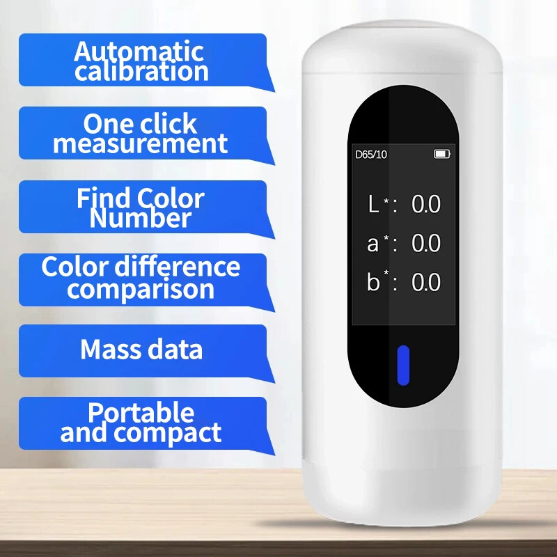 CR30 Colorimeter Paint Fabric Coating Tester Spectrophotometer Colorimeter US