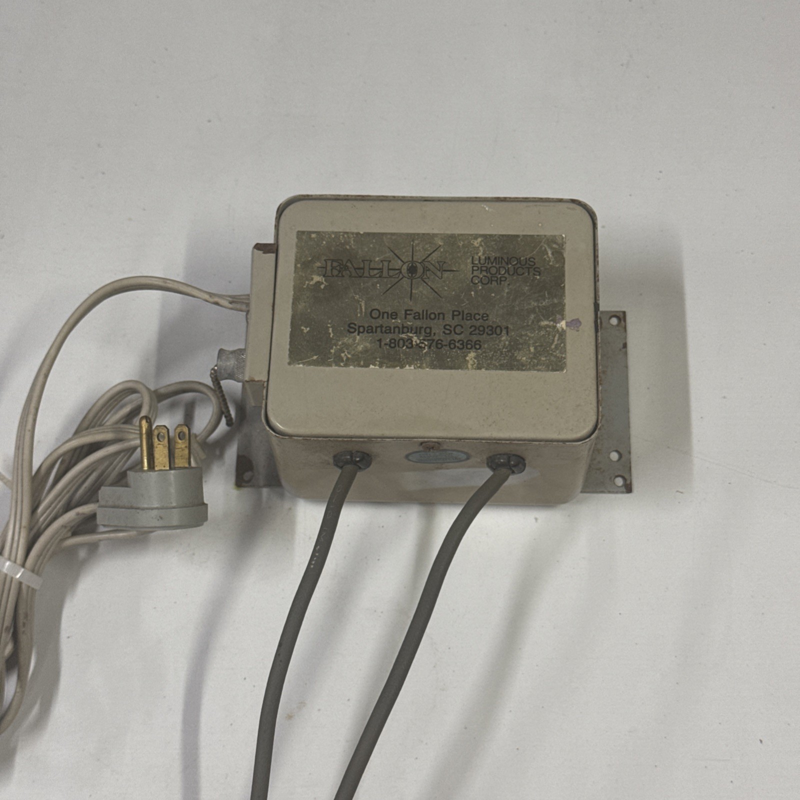 Vintage France Former Luminous Tube Transformer Used To Power Neon Signs ￼