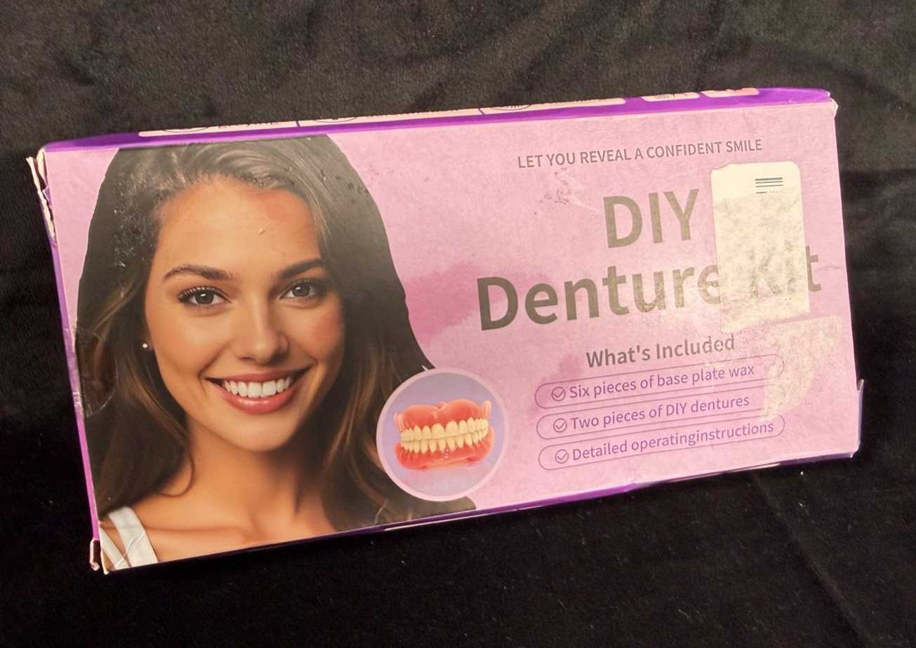 Denture Kit DIY, Full Set, Opened Box/NIB (G4F)