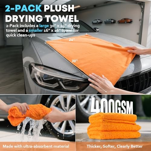 Car Cleaning kit, Car Interior Detailing kit with 10000pa Car Vacuum 25 pcs