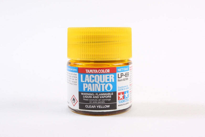 Tamiya 82169 LP-69 Clear Yellow Lacquer Paint 10ml TAM82169 - US