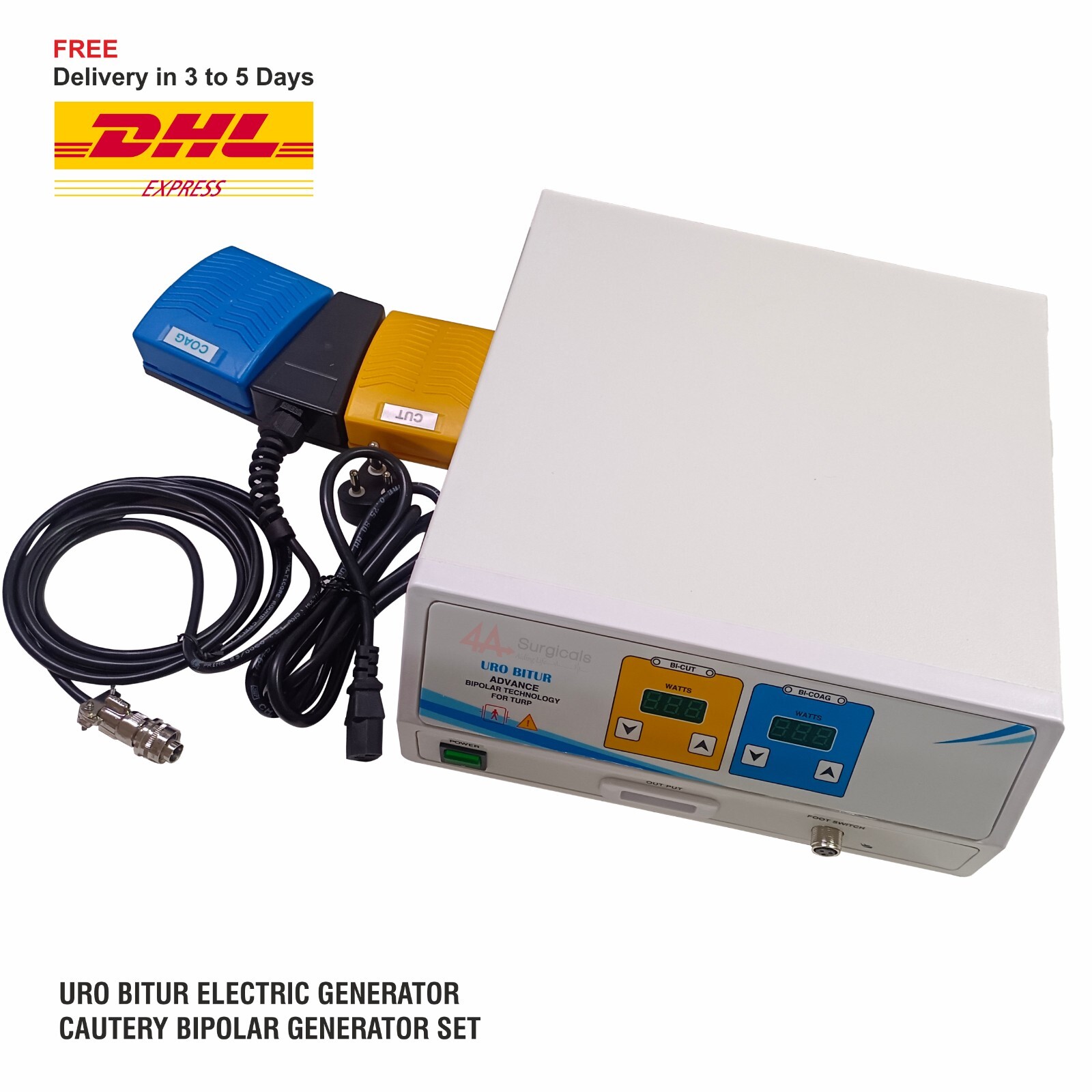 4A Uro Bitur Electric Generator Cautery Bipolar Generator Set