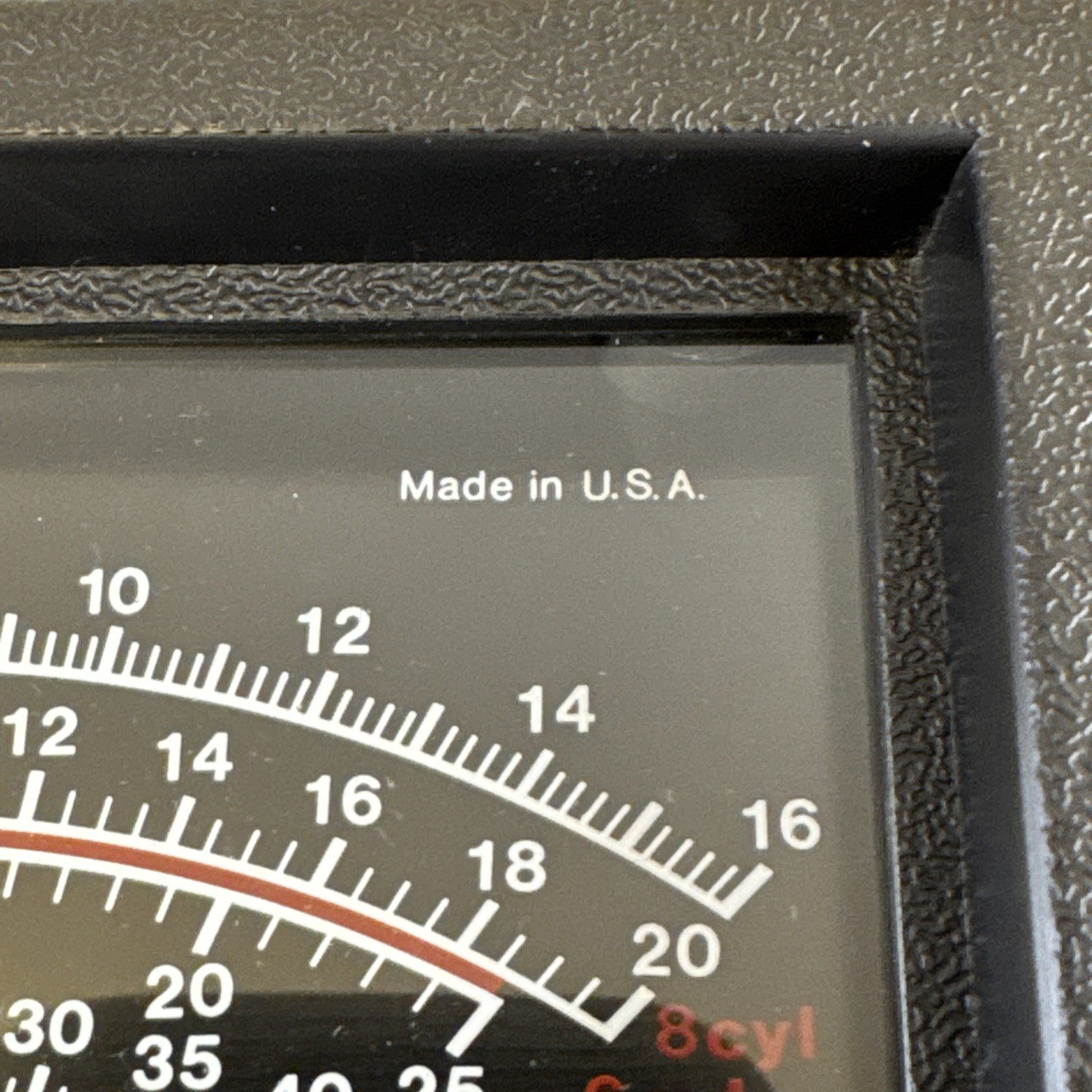 Actron CP7605 Dwell Meter Tachometer Voltmeter Analyzer