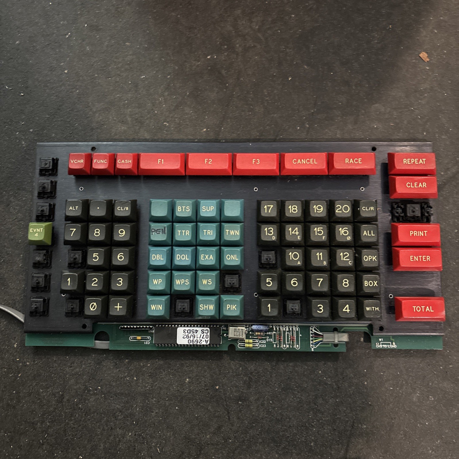 Vintage Clicky Keyboard With Genuine Cherry Switches KBA-A2690A