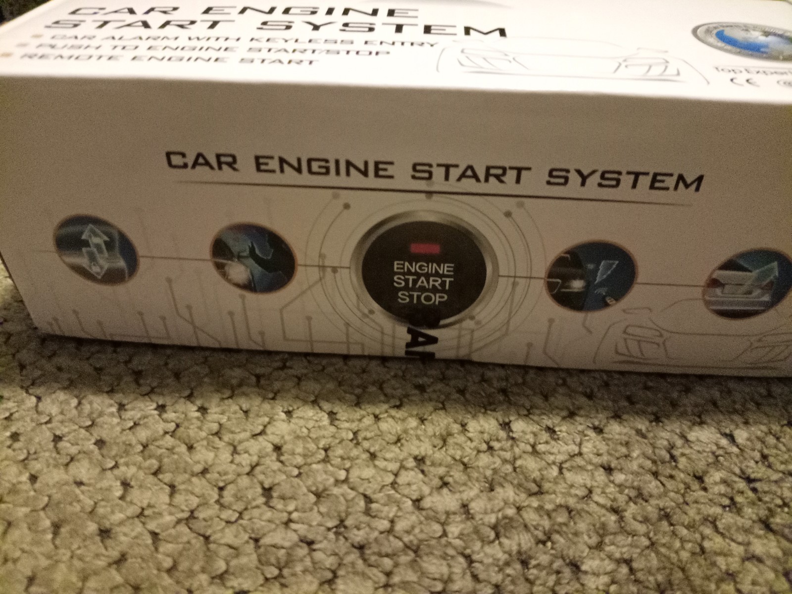 BANVIE for Car Security Car Engine Start System Keyless Entry Push Start