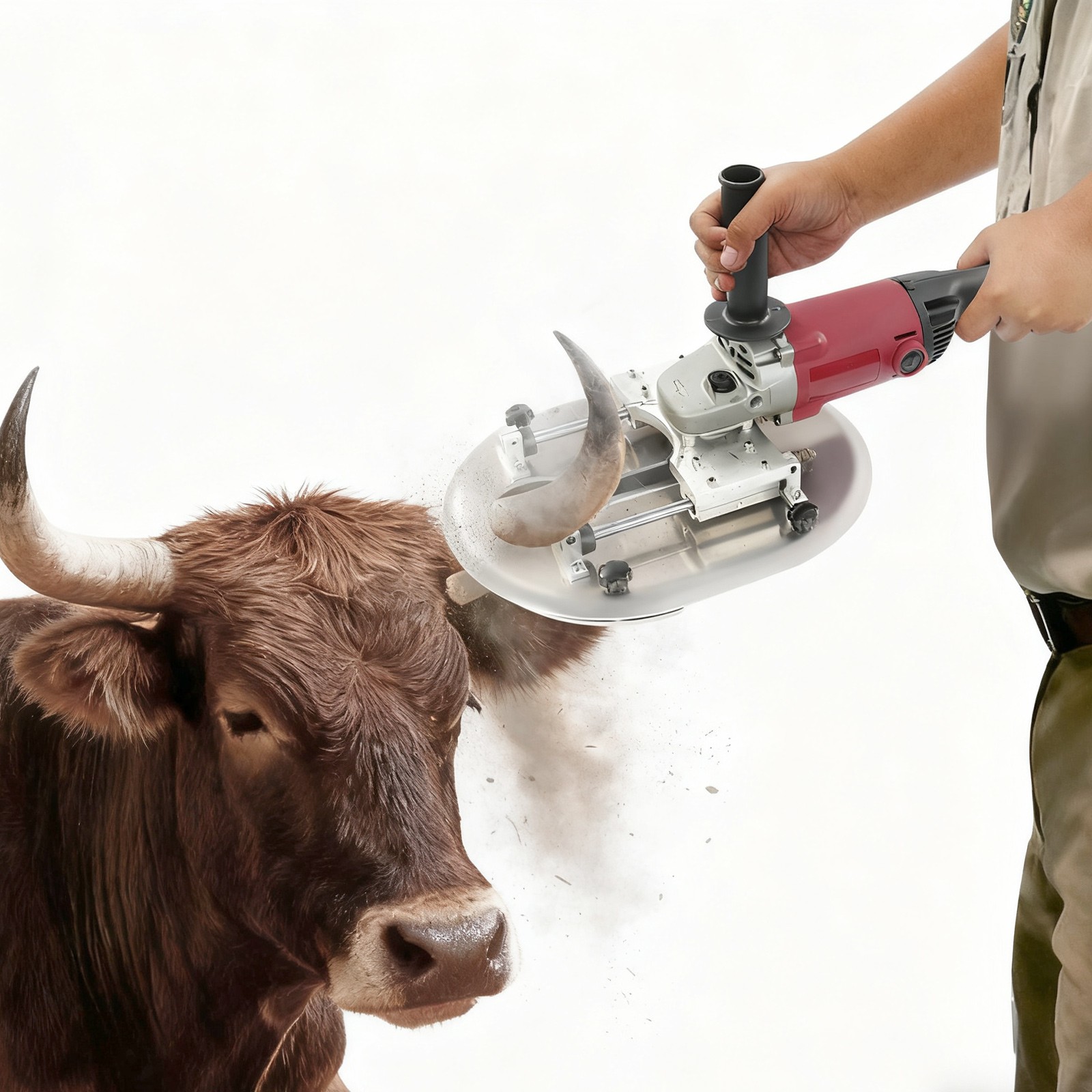Electric Cattle Dehorner Cow Horn Remover Portable Electric Horn Cutting Machine