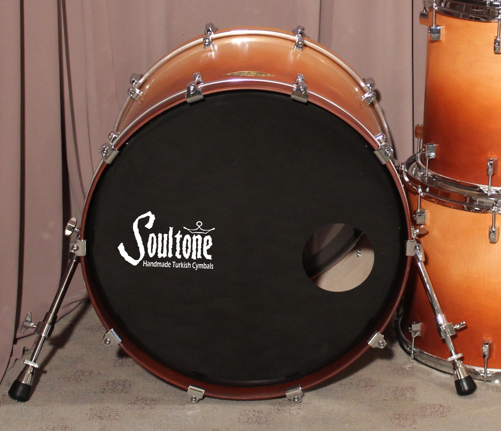 SOULTONE CYMBALS BASS DRUM HEAD DECAL