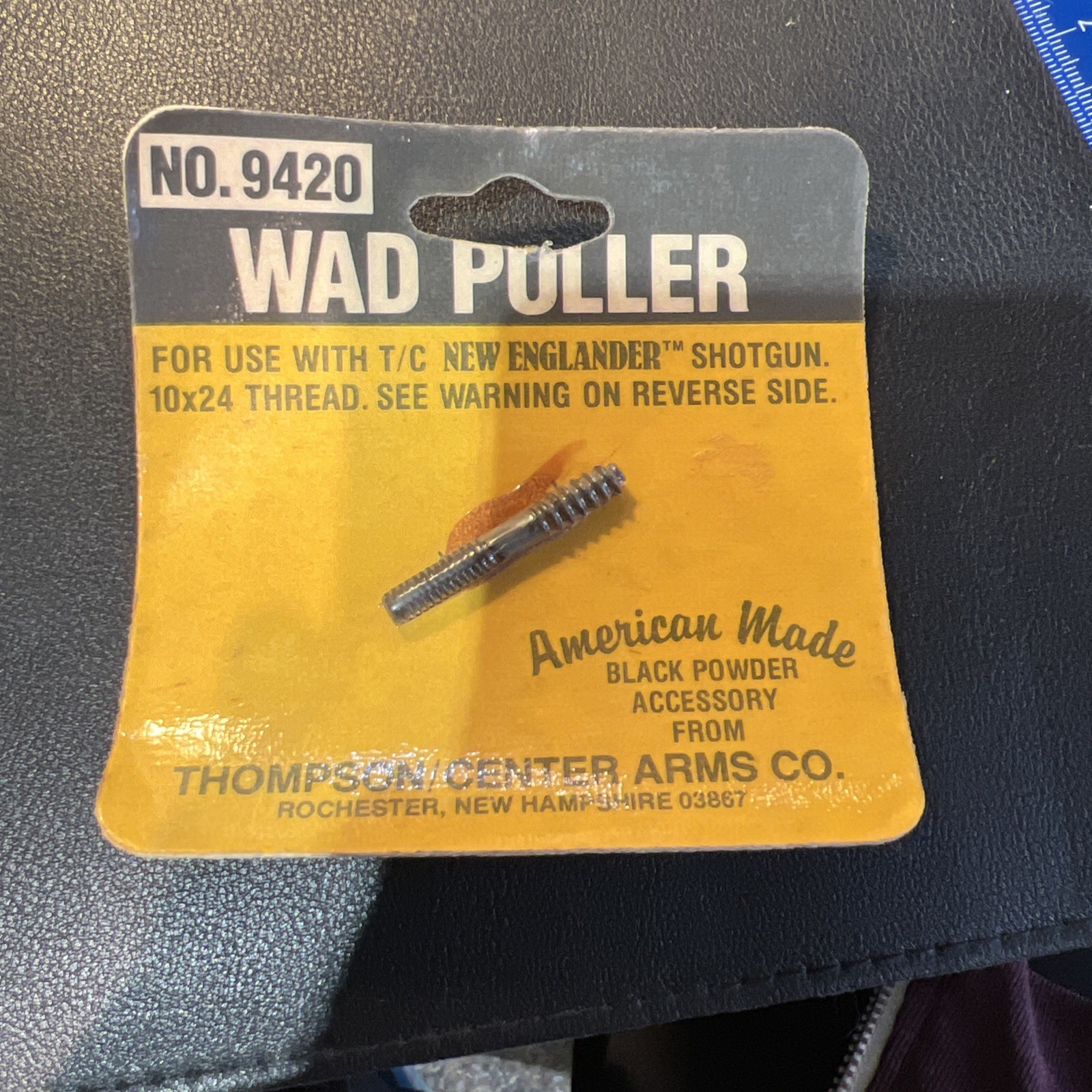 Thompson Center Arms Wad Puller #9420 For Use W/ The New Englander