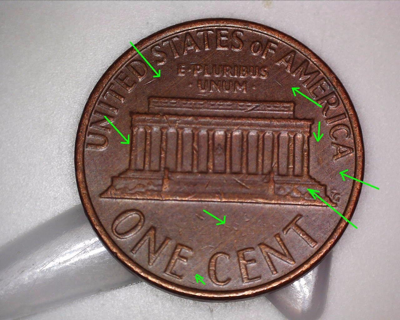 1980 Philadelphia Penny Error  ~ Woody on Back only. Must See