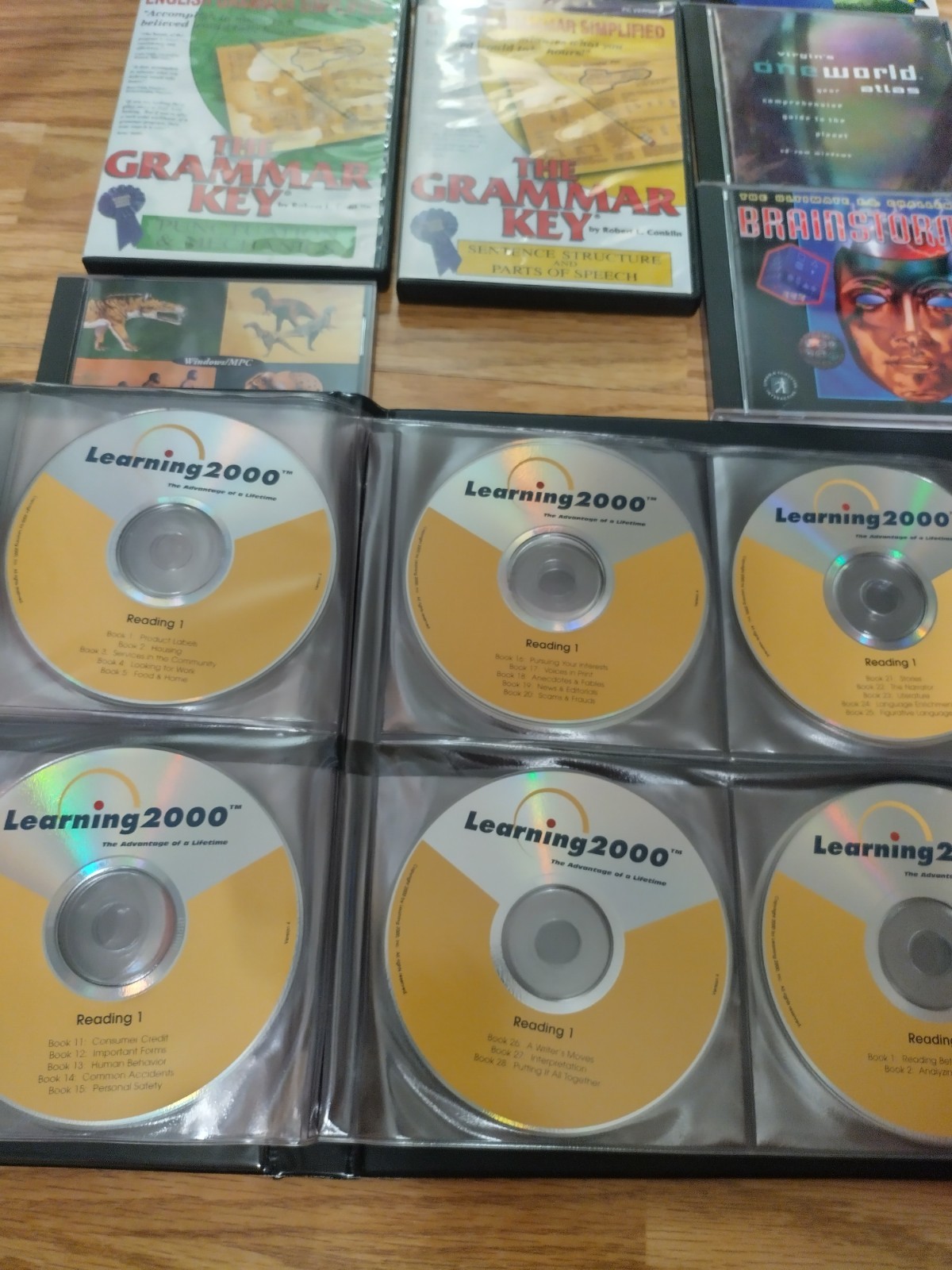 Learning 2000 PC Software Education CDs + Lots Of Learning Software!