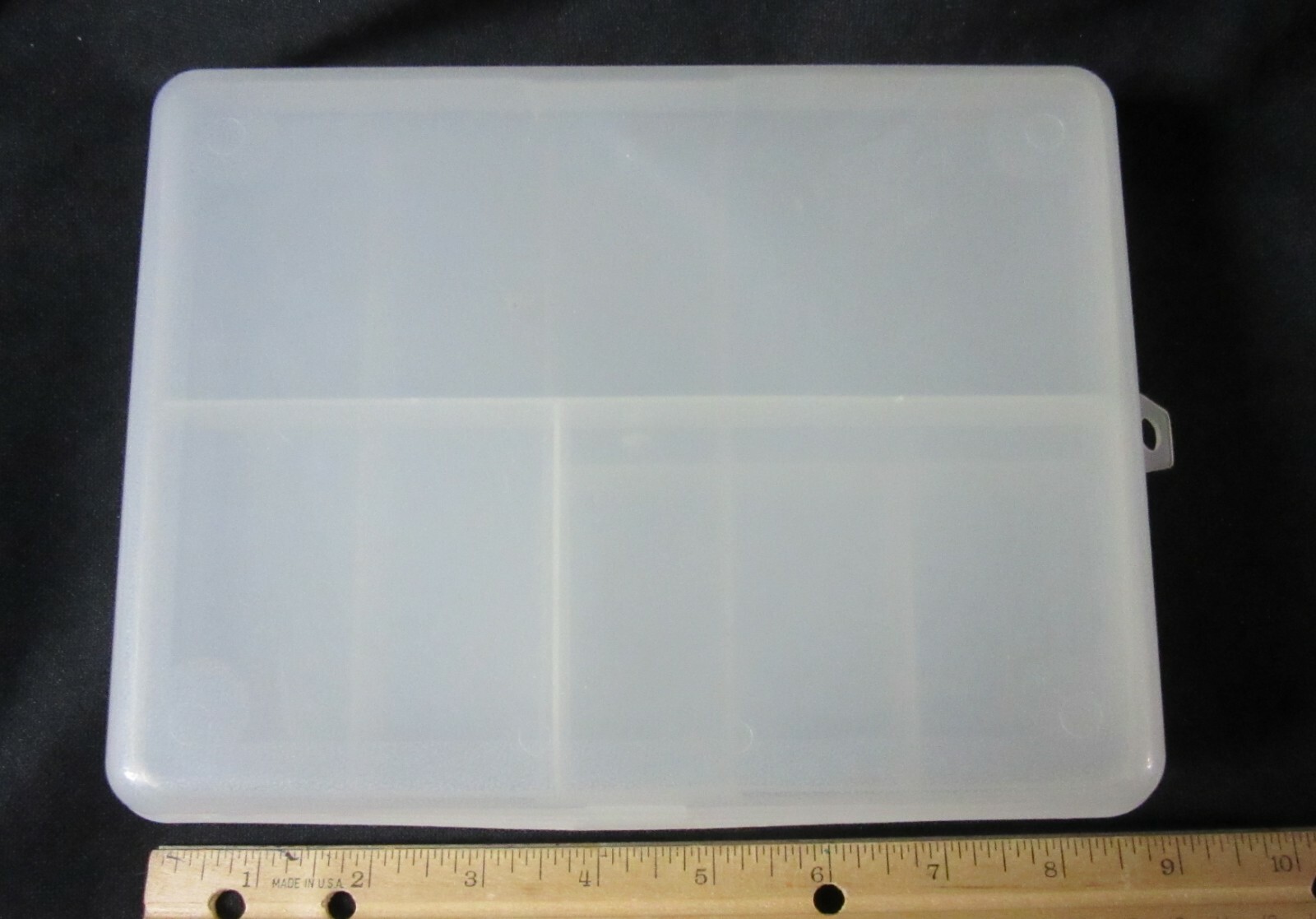 10 Compartment 2 Layer Semi-Opaque Plastic Storage Box Craft Organizer 10-CPSB