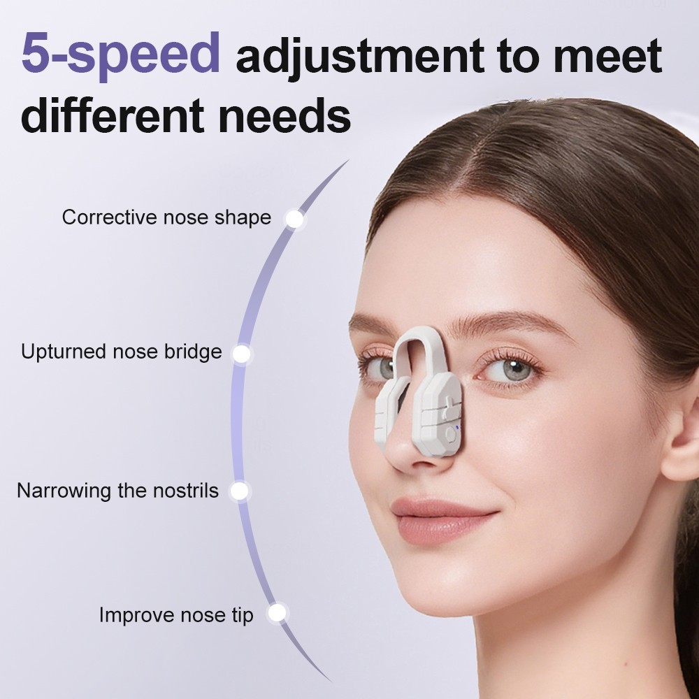 Electric Nose Lifter Tool Pain Free Nose Bridge Shaper Silicone Nose Shaper EMS