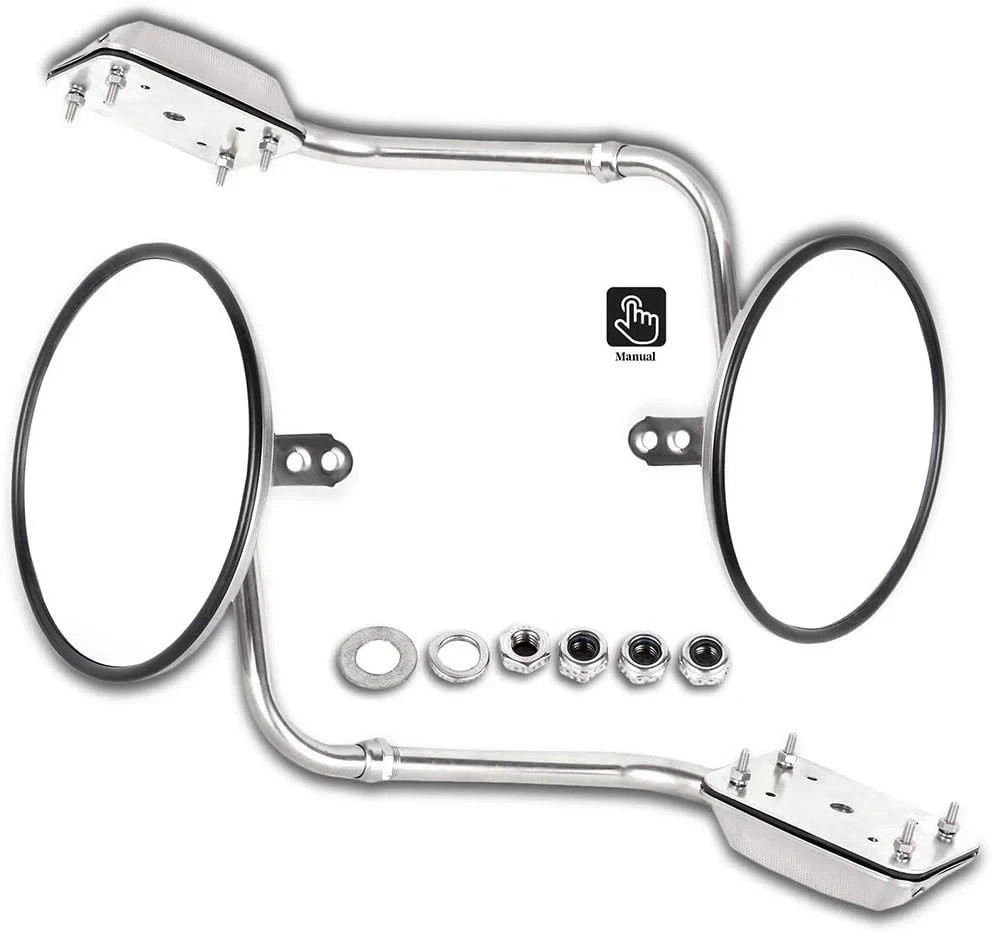 Hood Door Mirrors Fit for Peterbilt for Freightliner for Kenworth Truck Mirrors