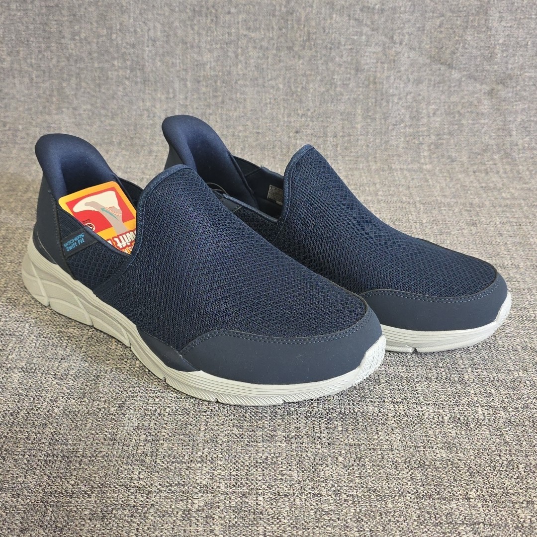 Skechers Mens Equalizer Swift Fit Size 8.5 (US), Navy, Style 16997S