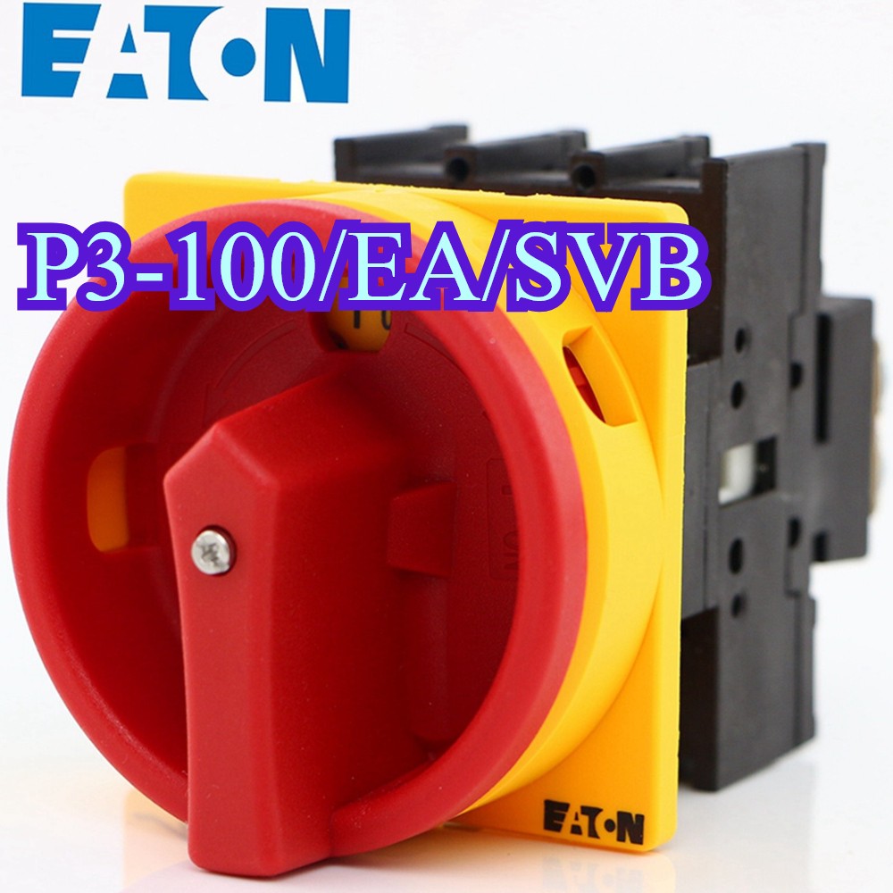 1PCS NEW P3-100/EA/SVB EATON MOELLER P3-100/EA/SVB Switch Disconnector Fast ship
