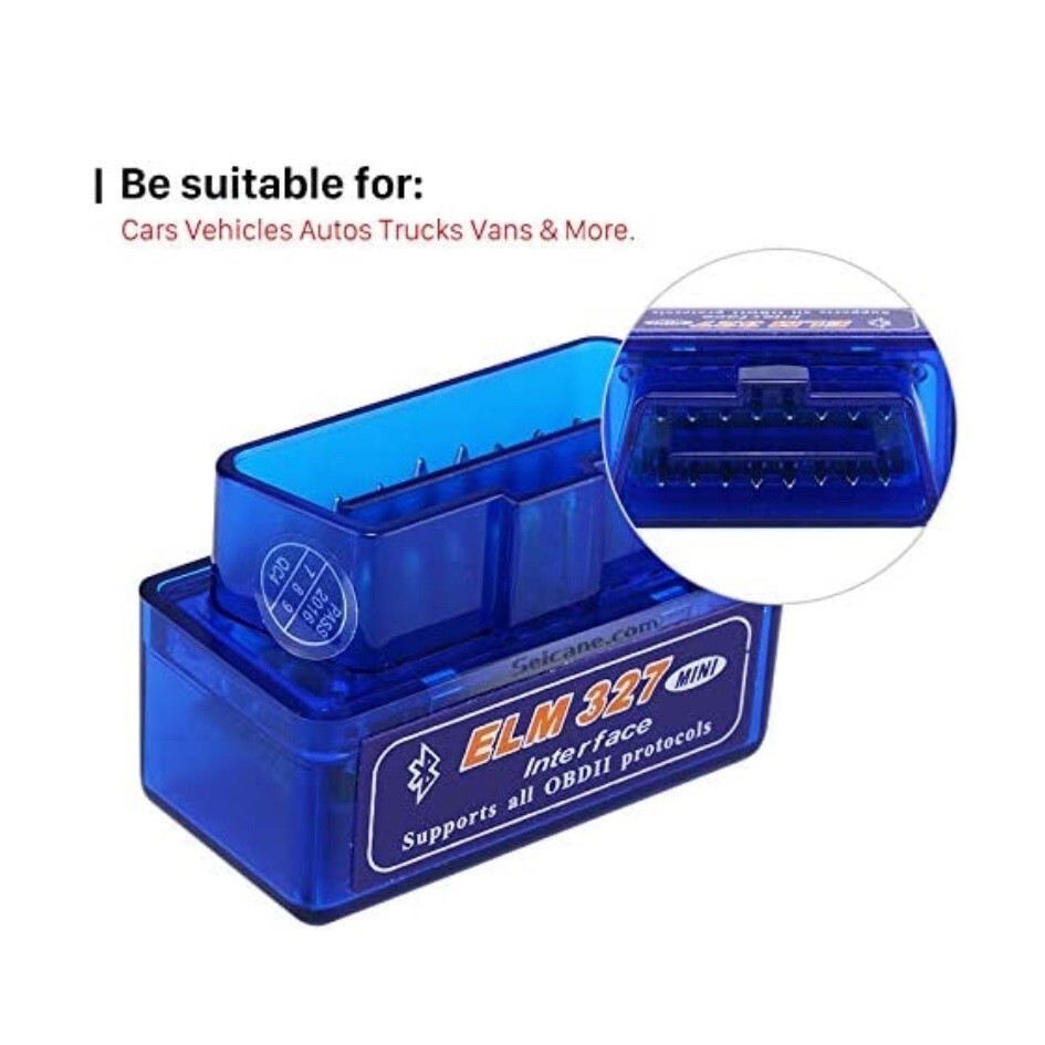 New ELM327 V1.5 Bluetooth OBD2 Code Reader For Android Torque Super Diagnostic