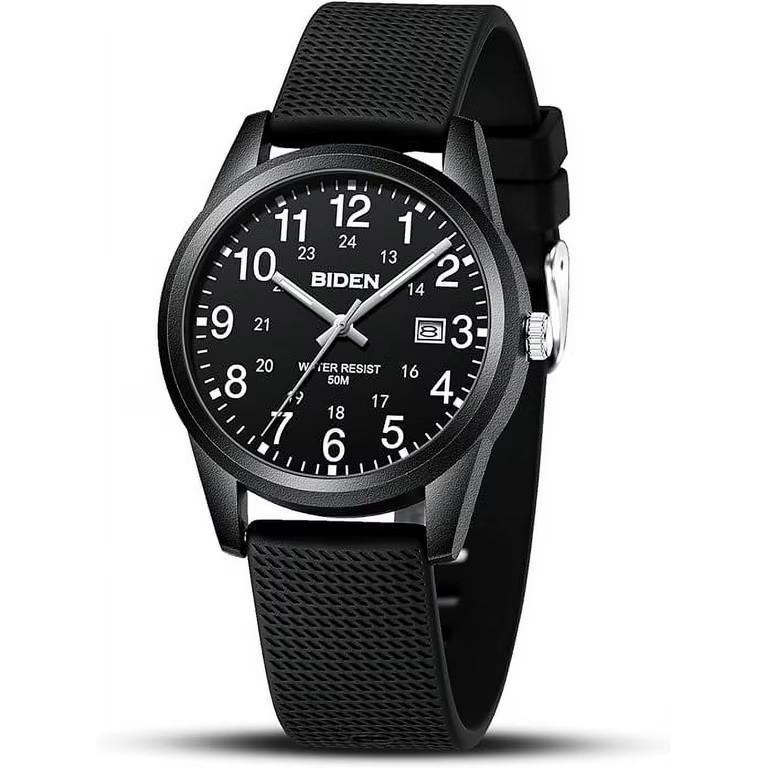 Mens Watches Analog Quartz Sports Unisex 30M Waterproof Nurse Watch for Men Wome