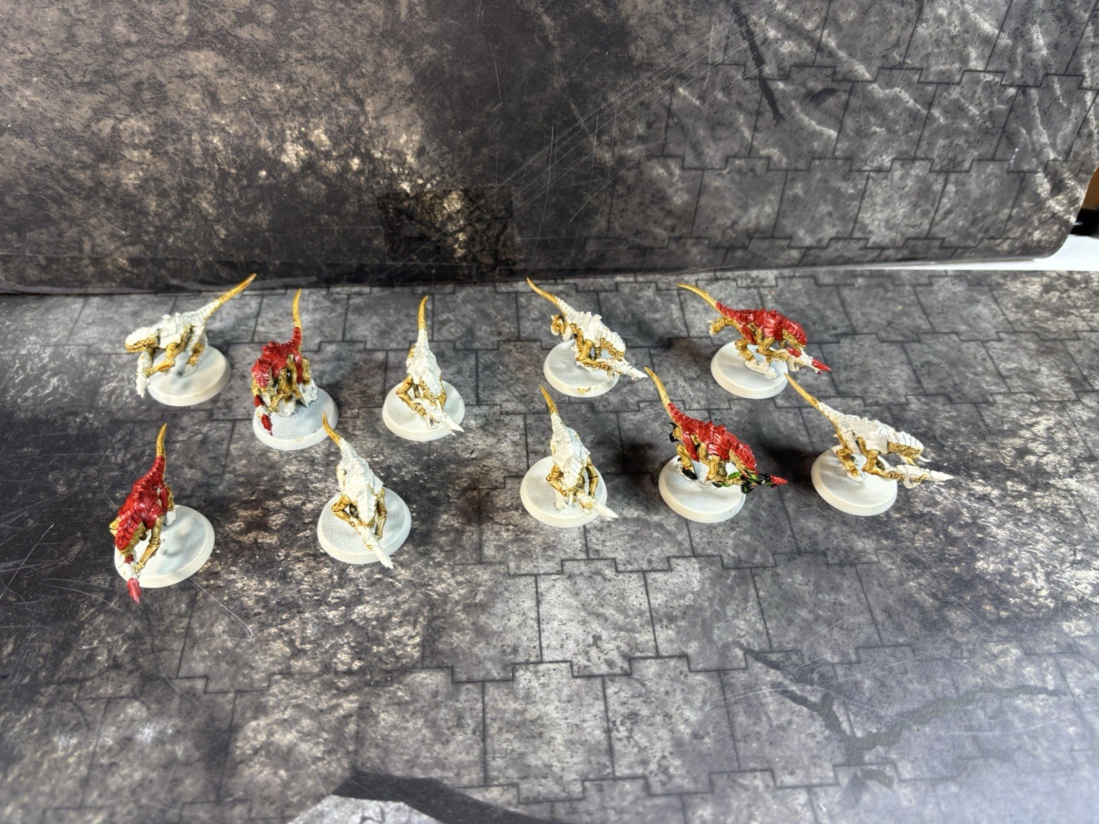 Warhammer 40k Tyranid Termagaunts X10 Part Painted (#3334)