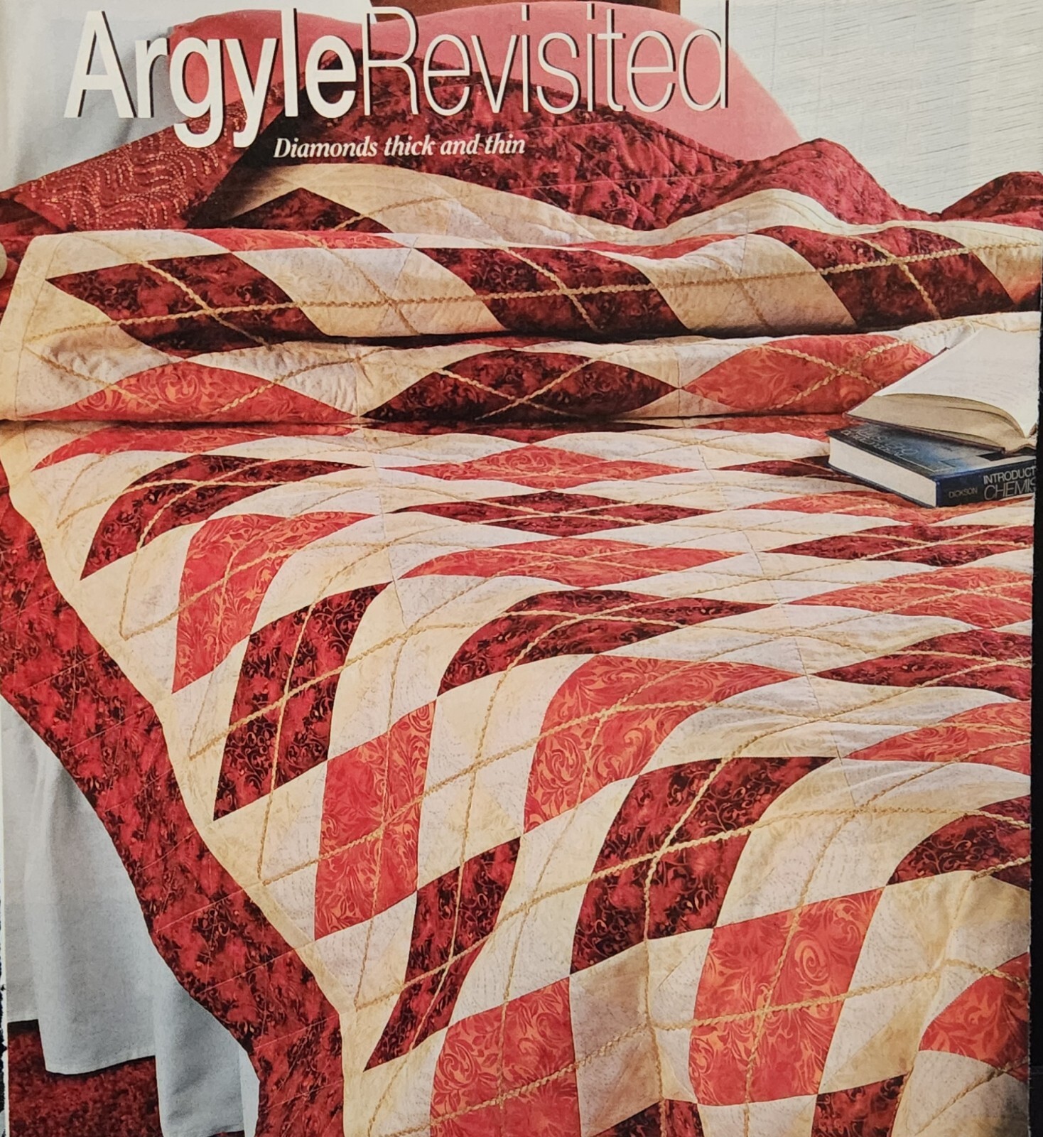 "Argyle Revisited" Quilt Pattern from 2009 Magazine Easy