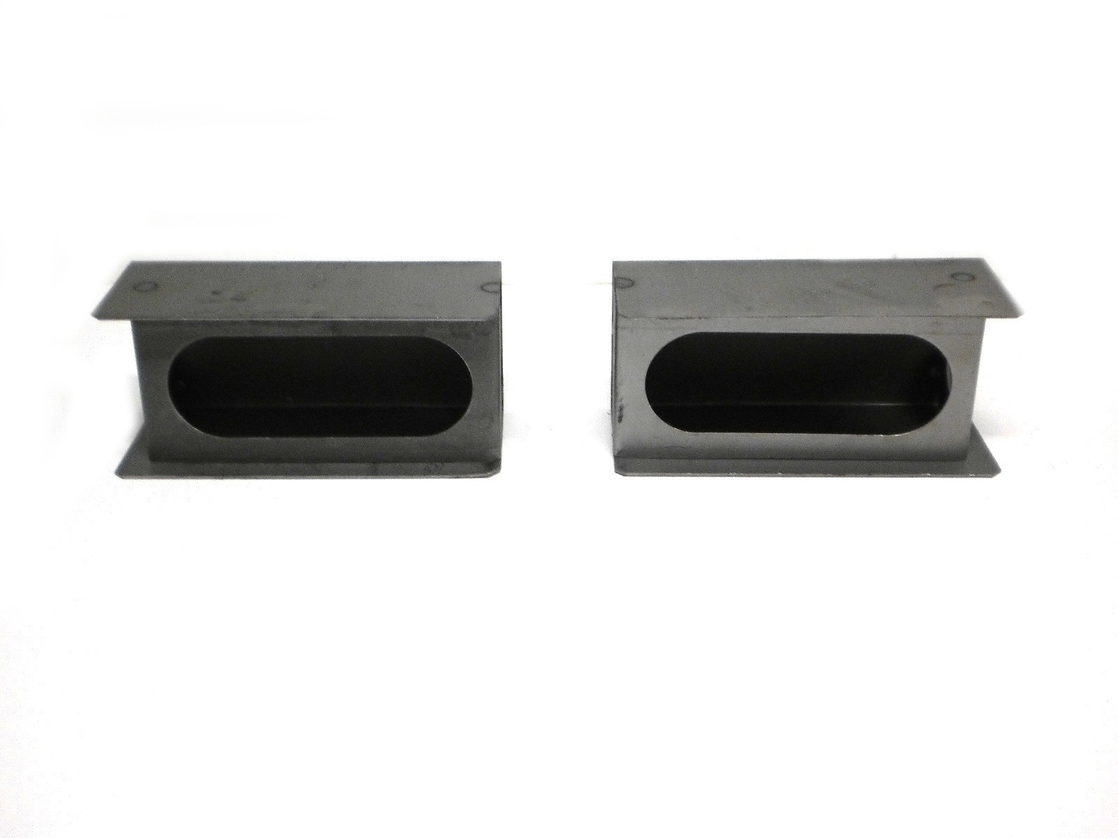 6" oval Tail Light Box kit Steel Trailer Truck No License Plate Mount