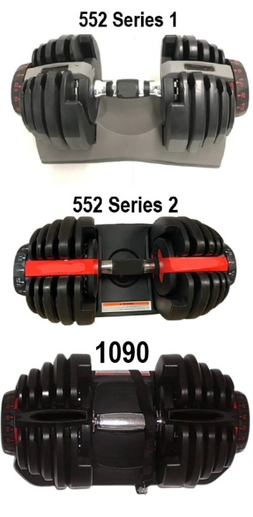 Bowflex 1090 Only SelectTech Dumbbell Replacement #3 Middle Weight Plate (7.5lb)