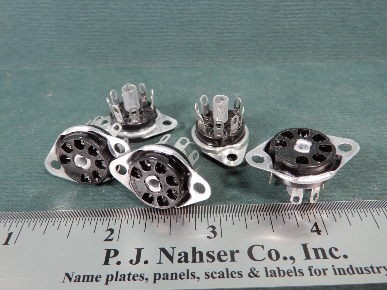 Amphenol 147-500 7 Pin Vacuum Tube Sockets .875 Centers 1/8 Holes You Choose QTY