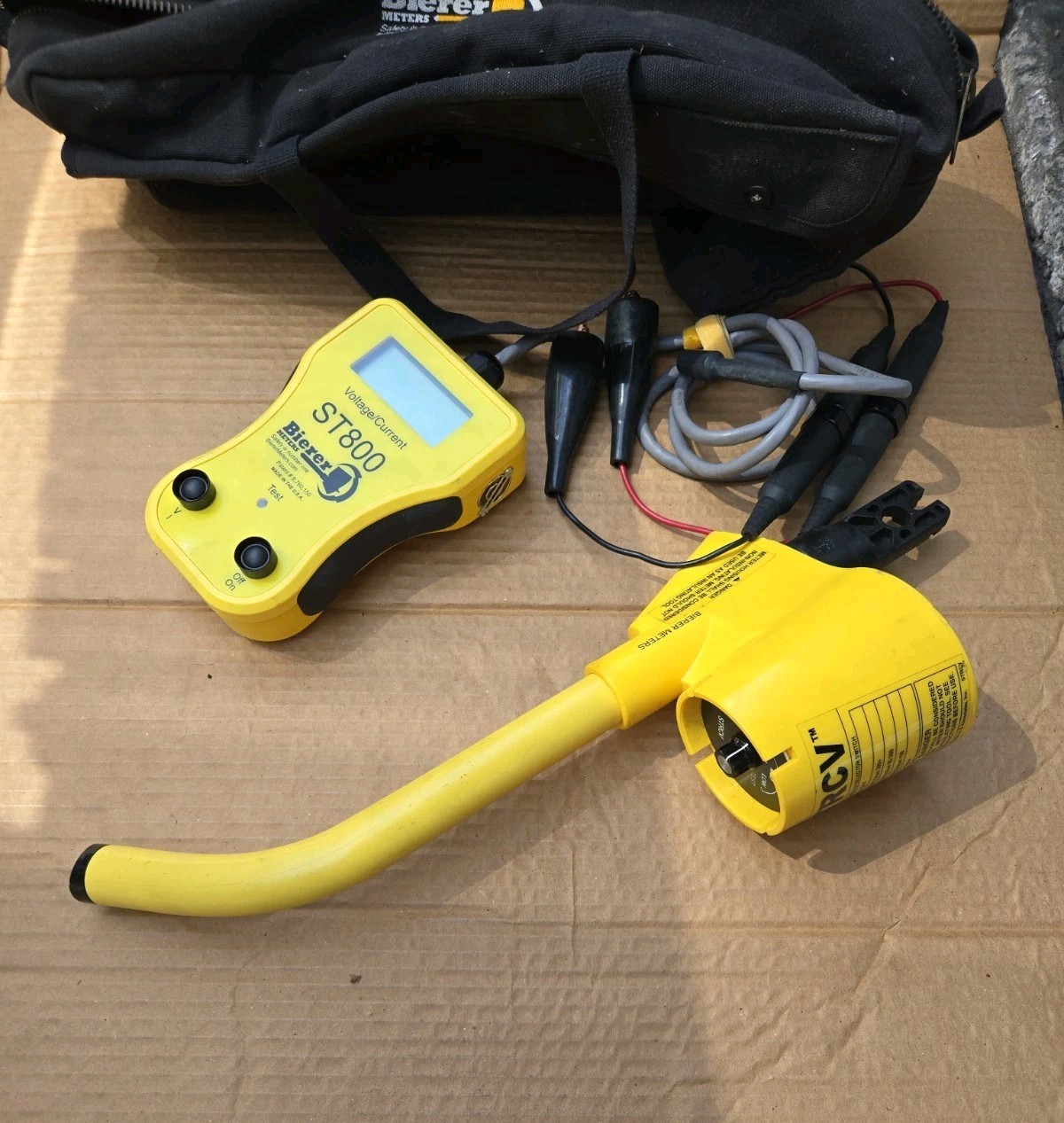 BIERER ST 800 VOLTAGE TRANSFORMER TESTER 800 AMP