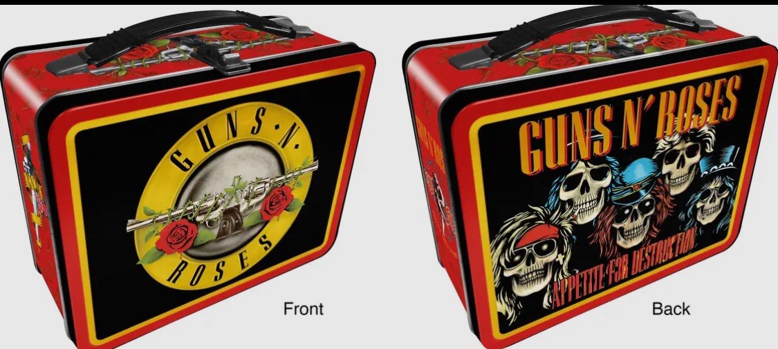 GRATEFUL DEAD Lunch Trinket Tin Embossed Box NEW