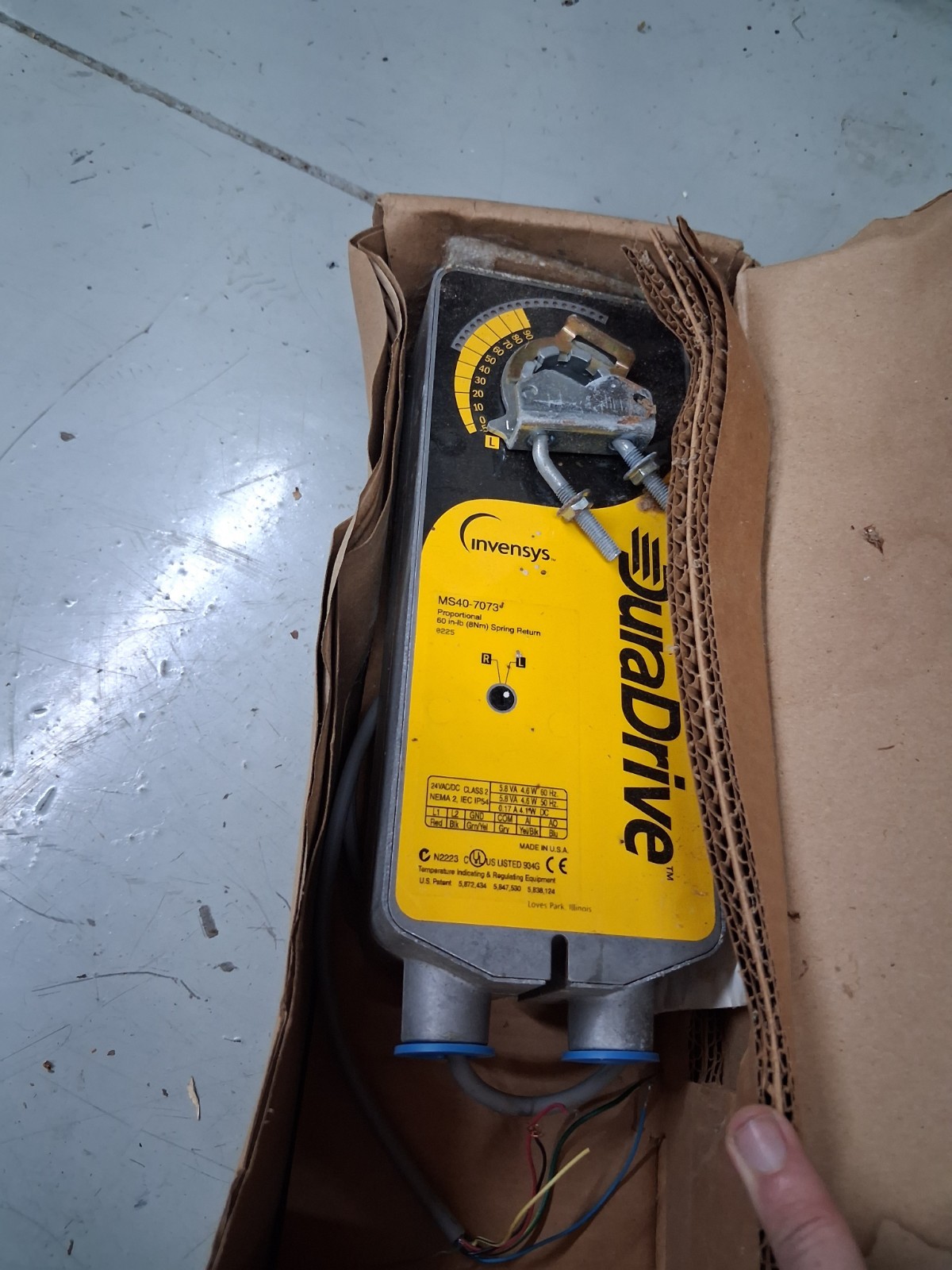 Invensys MS40-7073 Actuator