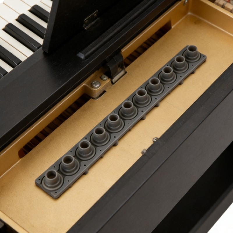 Key Contact Rubber Pads With Stable Performances Conductive Keypad Strips
