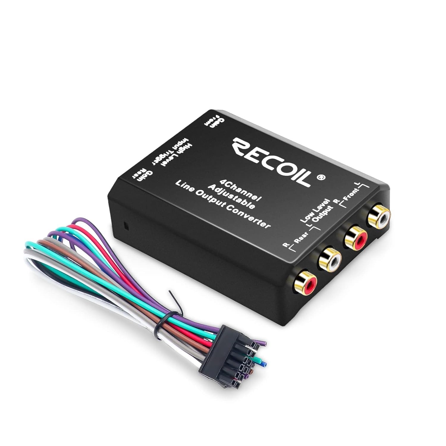 Noise Isolation 4-Channel RCA Converter: Elevate Your Car Audio Experience