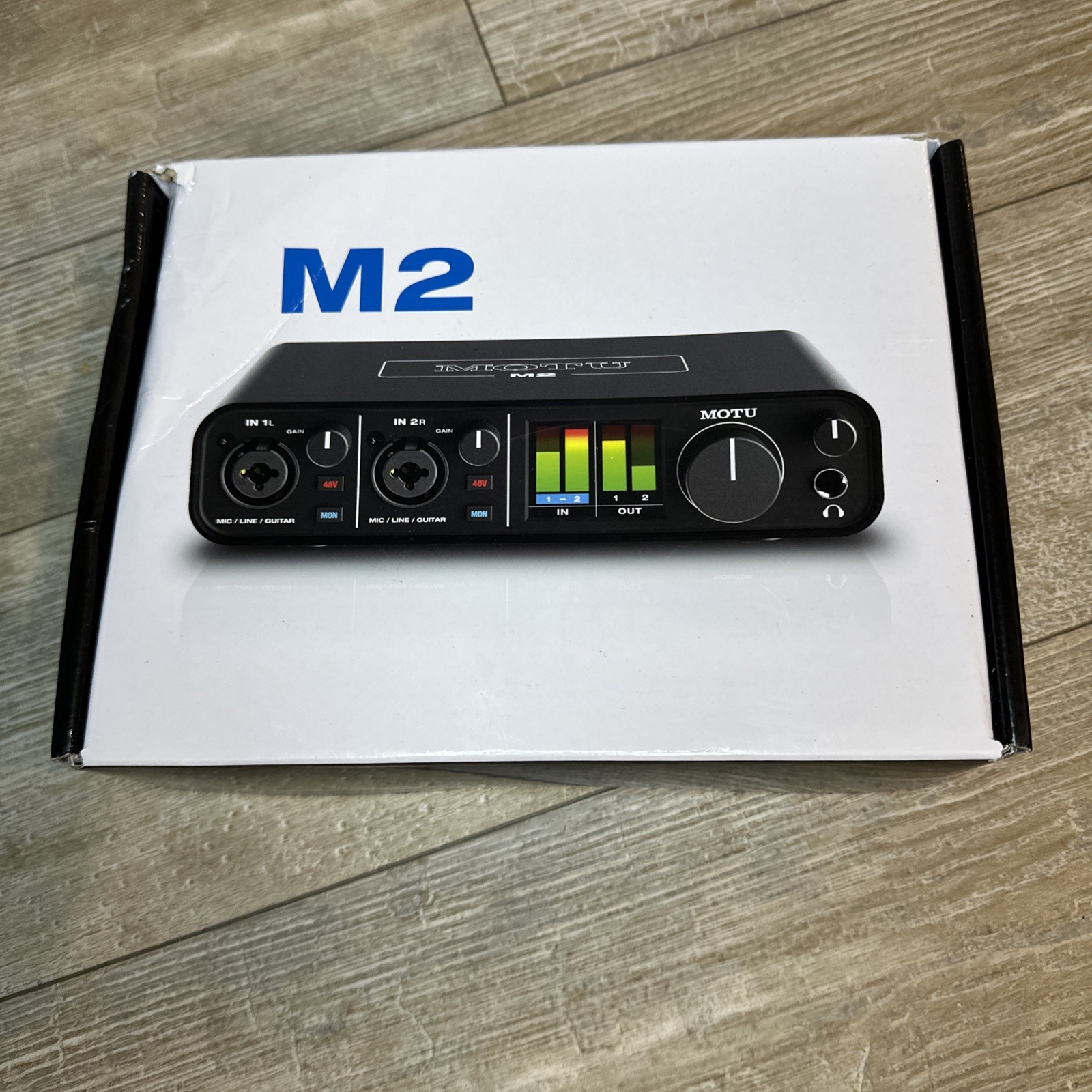 Motu M2 2x2 USB Audio Interface with Studio Quality Sound