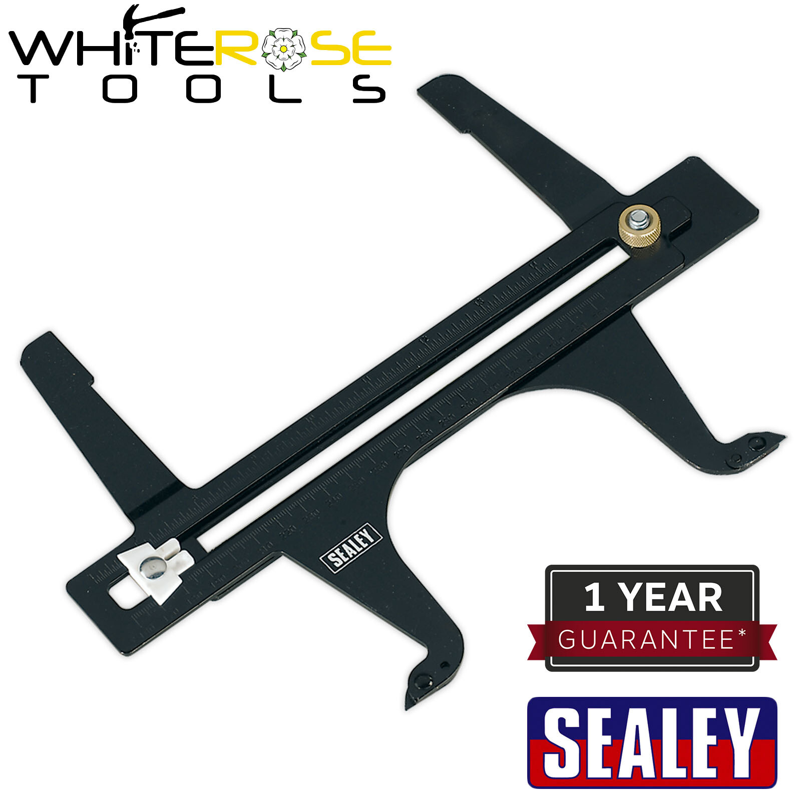 Sealey Brake Drum Wear Gauge Measuring Diagnostics Service Tool Garage Workshop