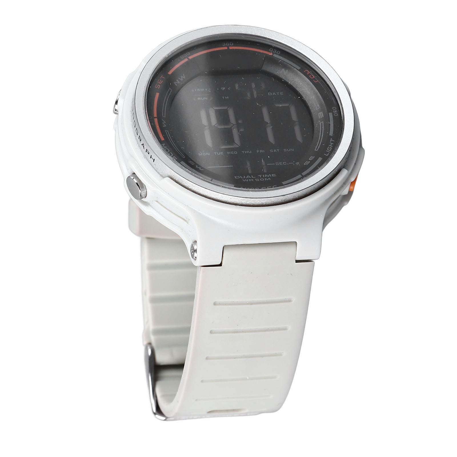 Digital Sports Watch Multifunctional Dual Time LED Luminous Countdown Timer FFW
