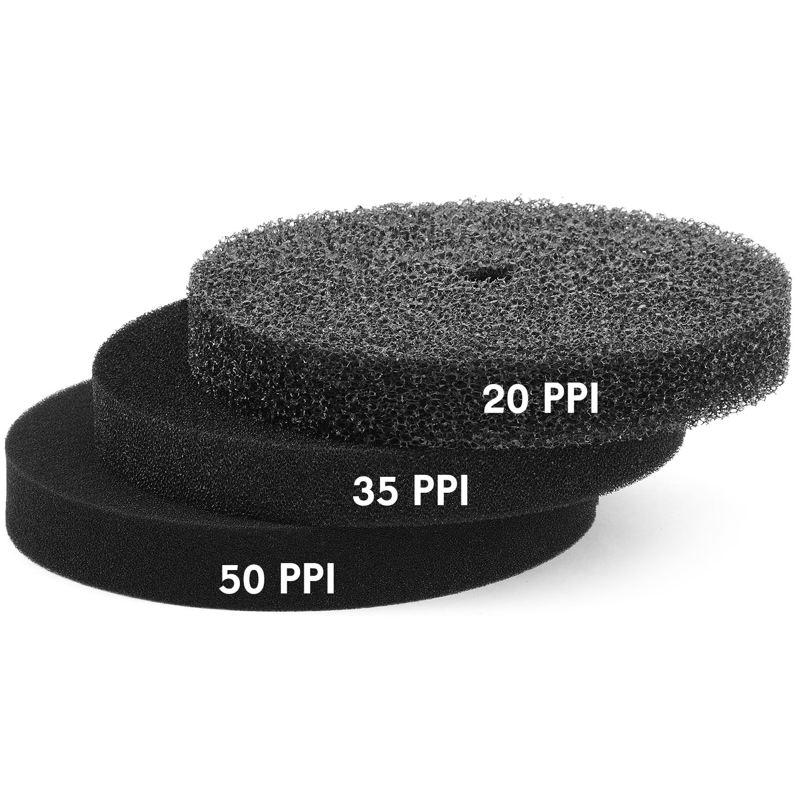 3 Pcs 5 Gallon Bucket Sponge Filter 11" Aquarium Pond Sponge Filter DIY Foam ...