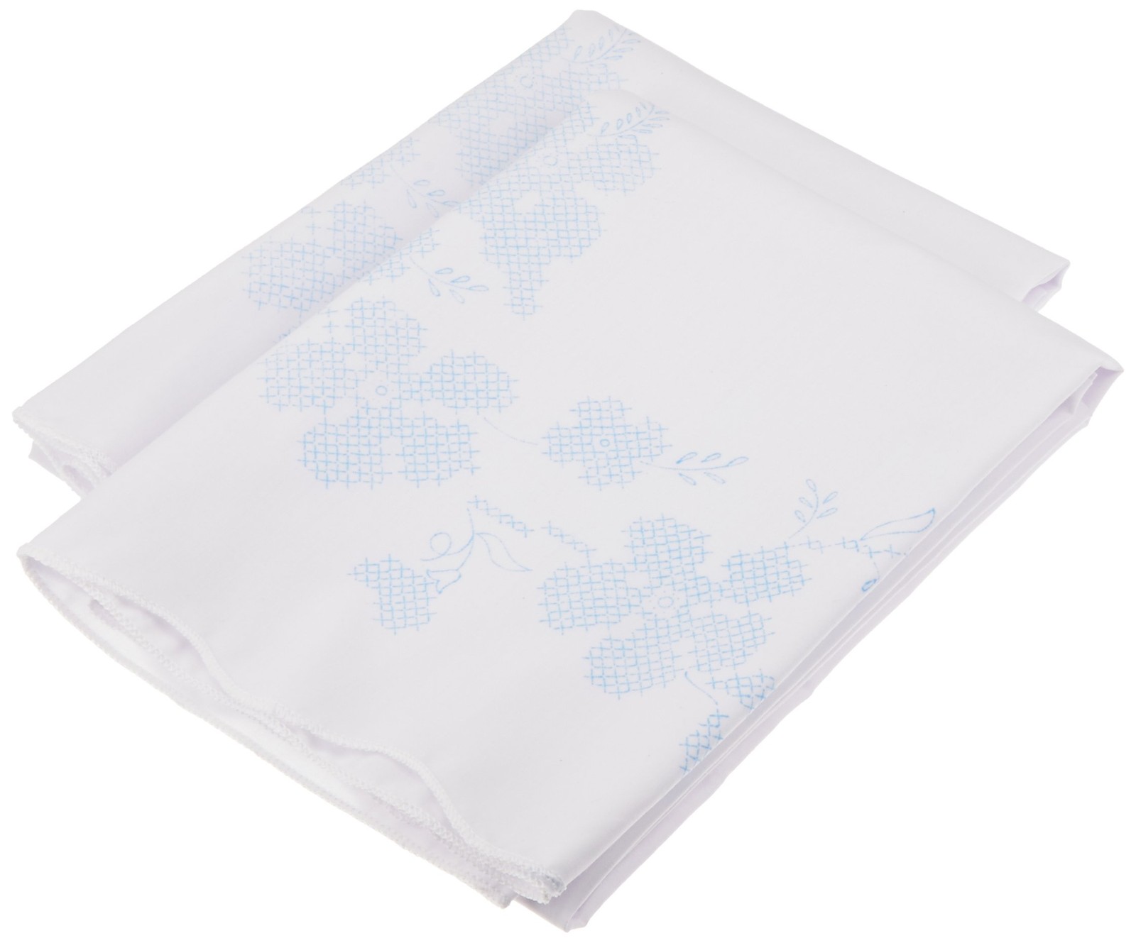 Fragrant Floral Pillowcases for Embroidery