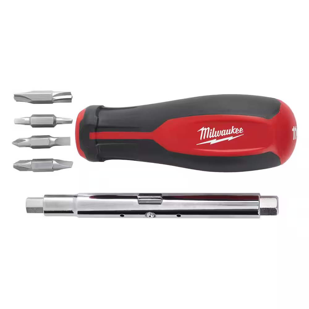 11-In-1 Multi-Tip Screwdriver with ECX Driver Bits