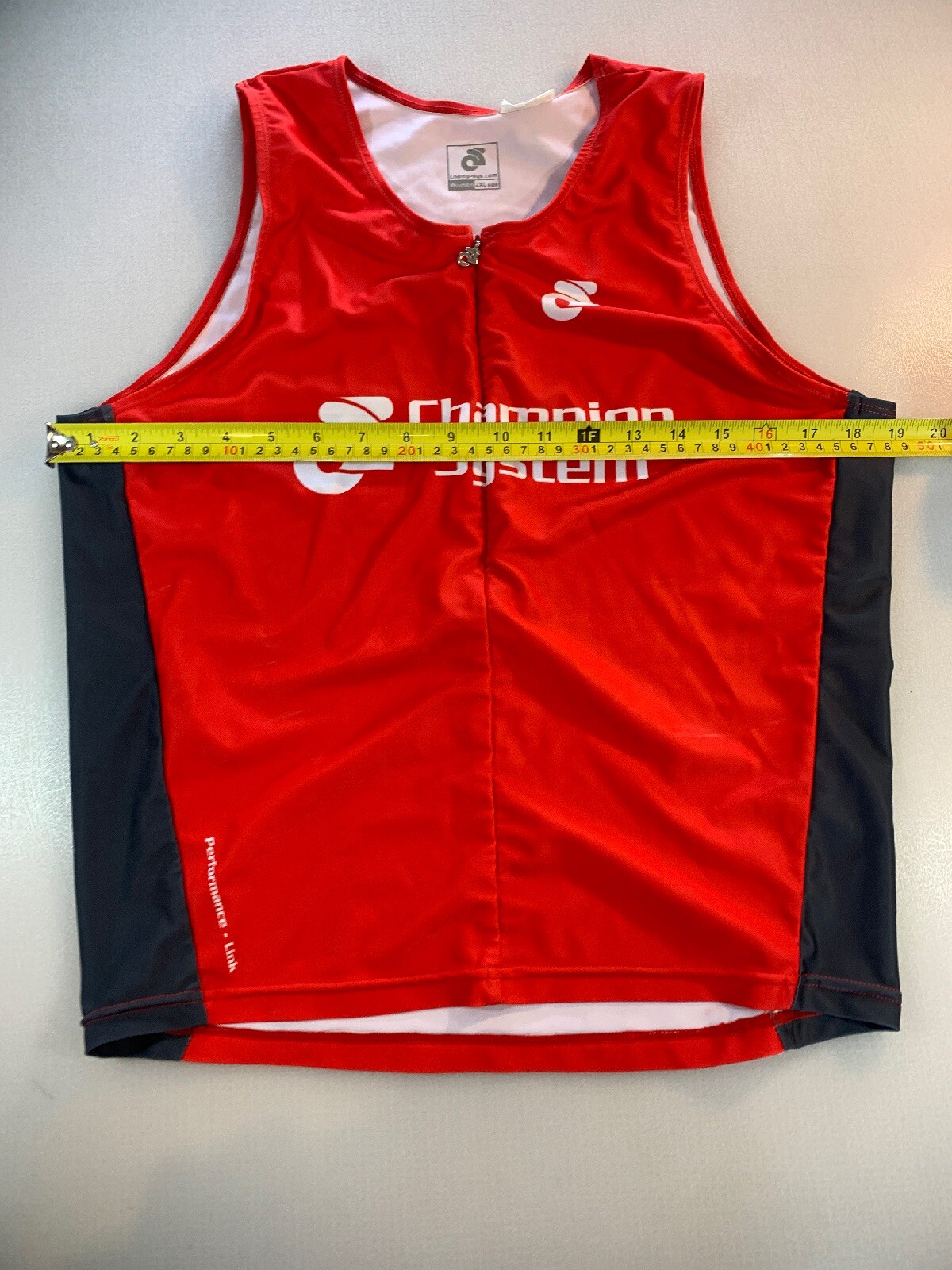 Champion System Womens Performance Link Tri Triathlon Top 2XL XXL (6545-5)