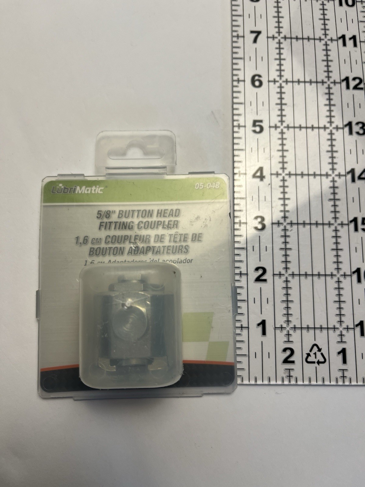 LubriMatic 05-048 5/8" Button Head Grease Gun Coupler
