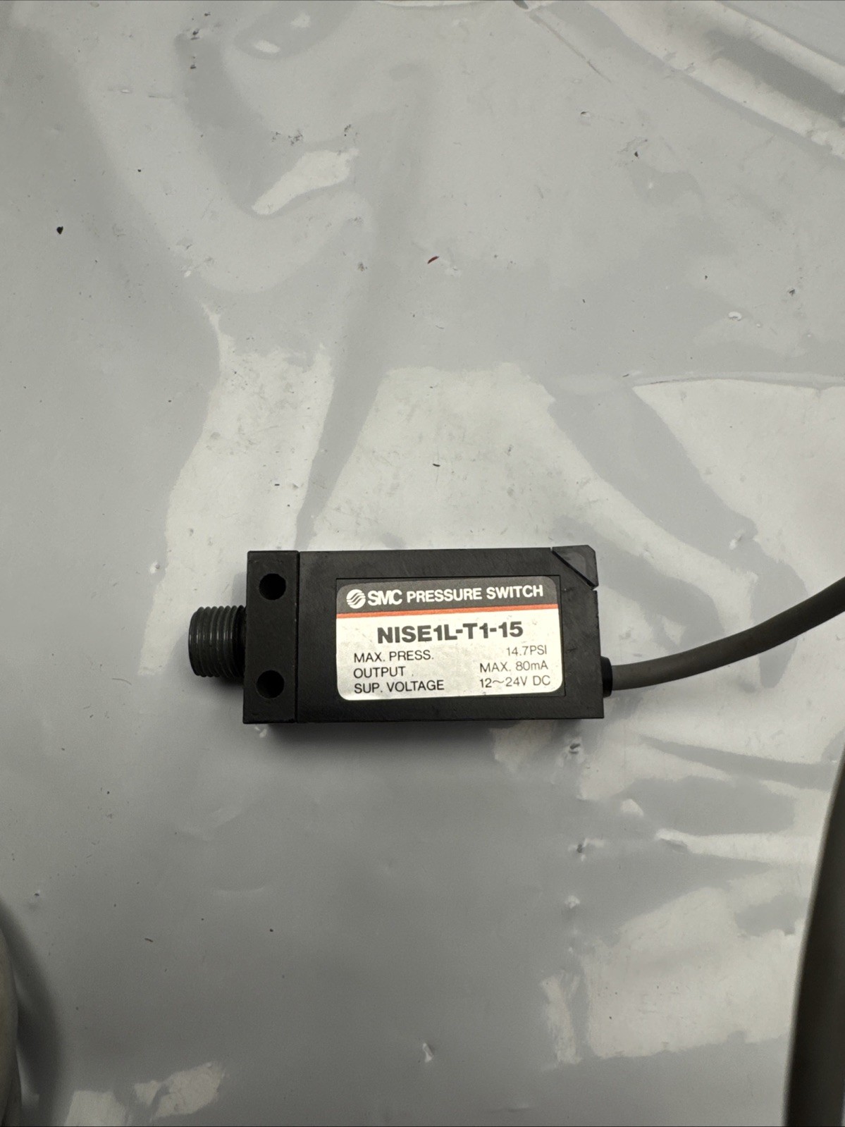 SMC Pressure Switch, NISE1L-T1-15, USED