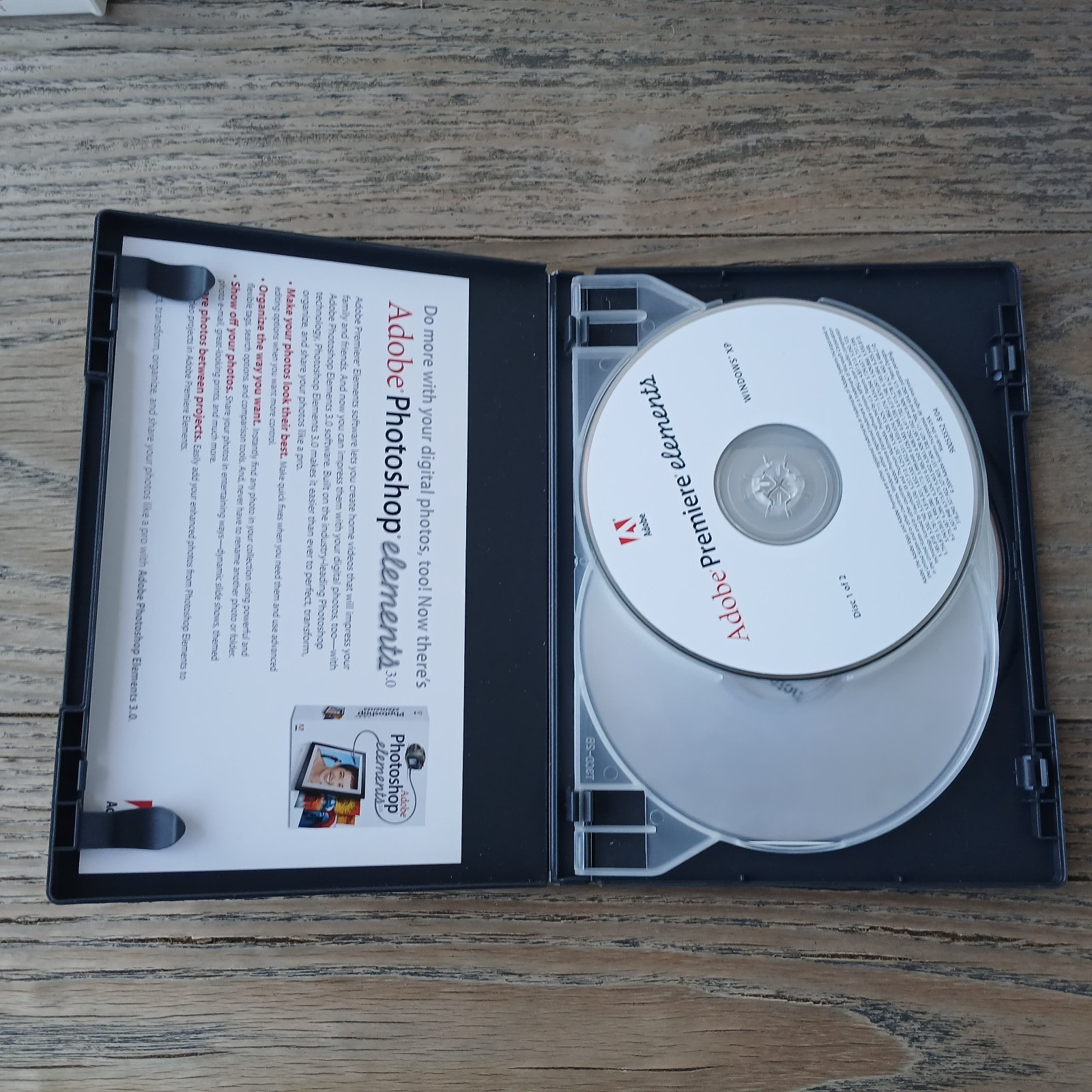 Adobe Premiere Elements for Windows XP PC CD-ROM Video Editing Software