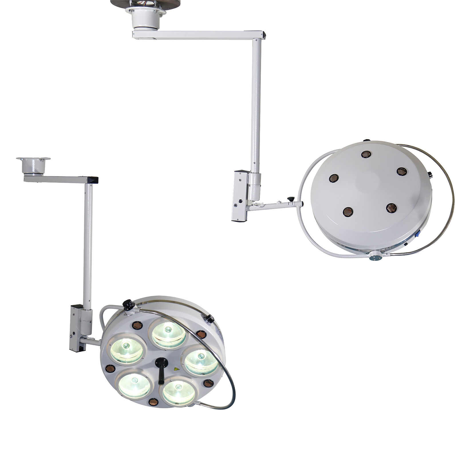 25W Surgical Operating Light Ceiling Mounted Shadowless Dental Exam Halogen Lamp